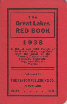 The Great Lakes Red Book, 1938