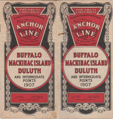 Anchor Line: Buffalo, Mackinac Island, Duluth and Intermediate Points, 1907