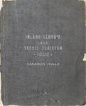 Inland Lloyds Lake Vessel Register 1902.  Canadian Hulls