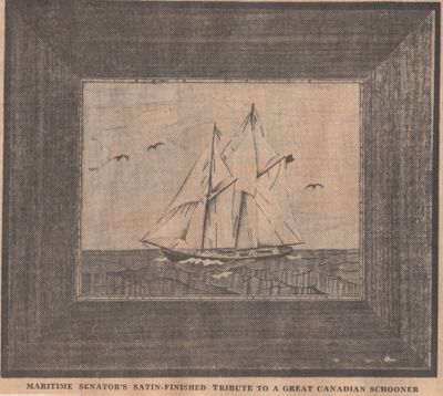 &quot;Painted with Wood and tinted with timber&quot;: Schooner Days CCCCXVI (416)