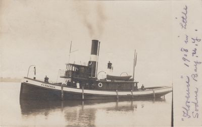 Tug Florence in Little Sodus Bay