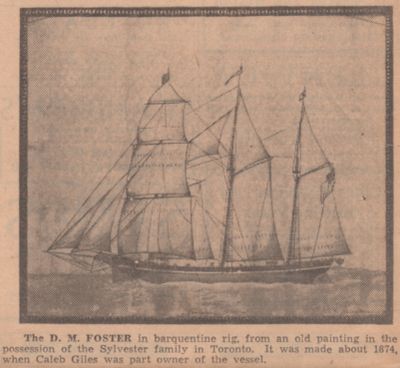 Pincer-Toes Being the Original of the &quot;D. M. Foster&quot;: Schooner Days CXC (190)