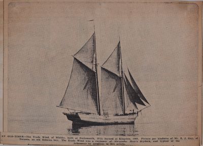 Pioneer Tar Tells Why He Went &quot;On the Waggon&quot;: Schooner Days CC (200)