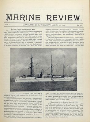 Marine Review (Cleveland, OH), 24 Mar 1892