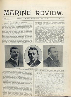 Marine Review (Cleveland, OH), 28 Apr 1892