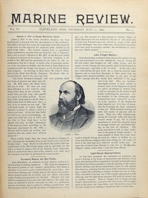 Marine Review (Cleveland, OH), 21 Jul 1892