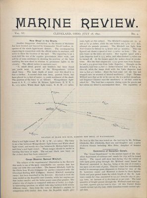 Marine Review (Cleveland, OH), 28 Jul 1892