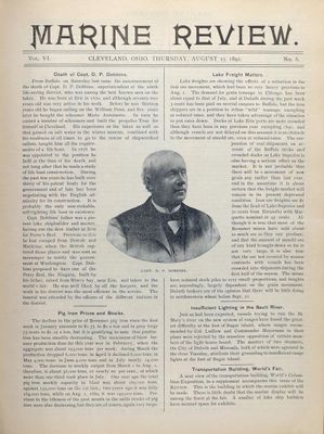 Marine Review (Cleveland, OH), 25 Aug 1892