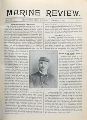 Marine Review (Cleveland, OH), 20 Oct 1892