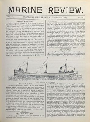 Marine Review (Cleveland, OH), 3 Nov 1892