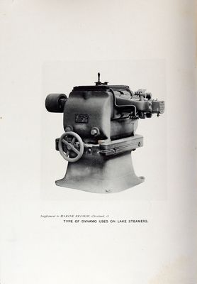 Type of Dynamo Used on Lake Steamers