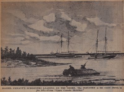 Industry of Oshawa and Her &quot;Frozen Forty&quot;: Schooner Days CCLXXXII (282)