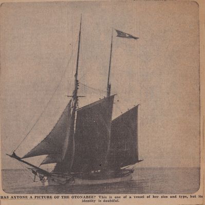 The Otonabee's Tough Time: Schooner Days CCCXXIV (324)