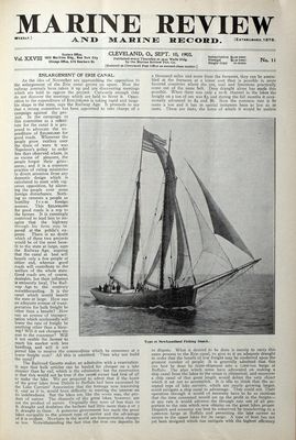 Marine Review (Cleveland, OH), 10 Sep 1903