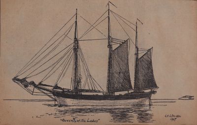 &quot;QUEEN OF THE LAKES&quot; and her Rolling Pin: Schooner Days CCCLXXI (371a)