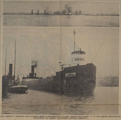 &quot;Robert P. Durham&quot; Came Through While Five Sheltered Under Long Point: Schooner Days CCCLXXV (375)