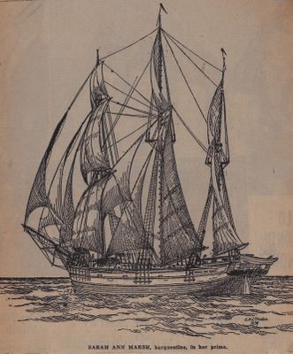 Last &quot;Barque&quot; of the Marsh Fleet: Schooner Days CCCXCIII (393)