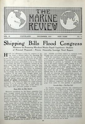 Marine Review (Cleveland, OH), December 1919