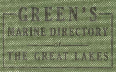 Green's Marine Directory of the Great Lakes