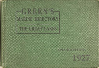 Green's Marine Directory of the Great Lakes, 1927