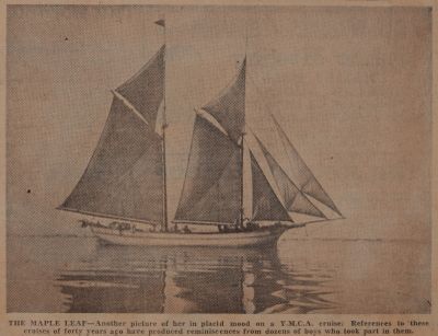 The MAPLE LEAF Man: Schooner Days DCXXI (621)