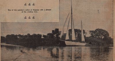 Sails Still Shimmer on Napanee River: Schooner Days DCLII (652)