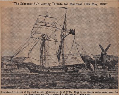 This Fly Began Big Export Trade: Schooner Days DCCCXXXII (832)