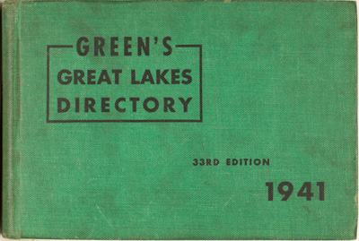 Green's Great Lakes Directory, 1941