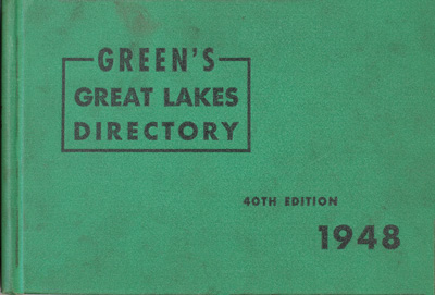 Green's Great Lakes Directory, 1948