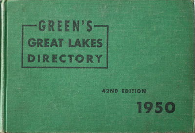 Green's Great Lakes Directory, 1950