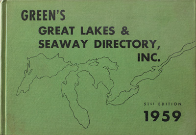 Green's Great Lakes Directory, 1959