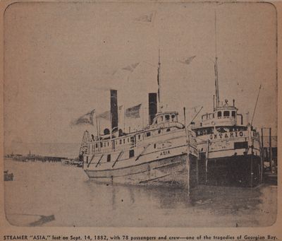 Survivor of the Asia Had Mansion House: Schooner Days CMXL (940)