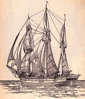 Barque SARAH ANN MARSH