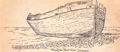 Wreck of the &quot;Dan'l G. Fort&quot; of Oswego