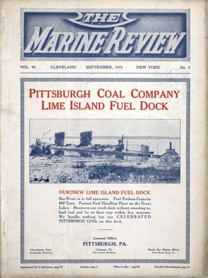 Marine Review (Cleveland, OH), September 1916