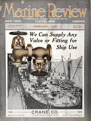 Marine Review (Cleveland, OH), February 1922