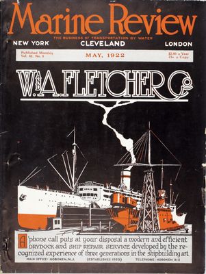 Marine Review (Cleveland, OH), May 1922