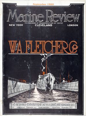 Marine Review (Cleveland, OH), September 1922