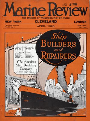 Marine Review (Cleveland, OH), April 1923