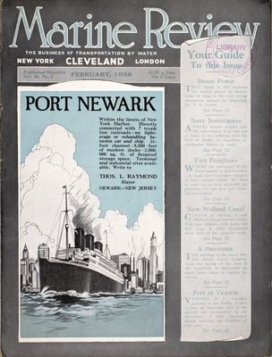 Marine Review (Cleveland, OH), February 1926