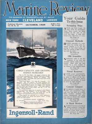 Marine Review (Cleveland, OH), October 1926