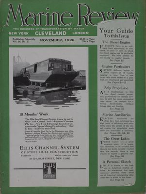 Marine Review (Cleveland, OH), November 1926