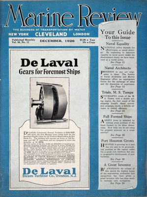 Marine Review (Cleveland, OH), December 1926