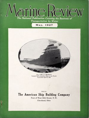 Marine Review (Cleveland, OH), May 1927