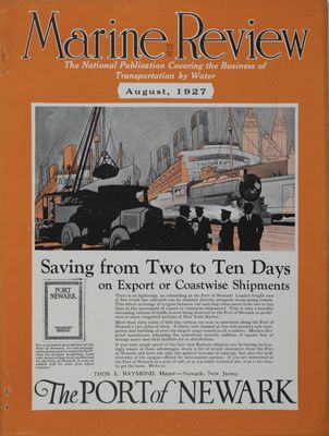 Marine Review (Cleveland, OH), August 1927