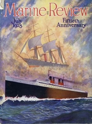 Marine Review (Cleveland, OH), July 1928