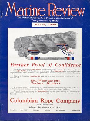 Marine Review (Cleveland, OH), March 1929