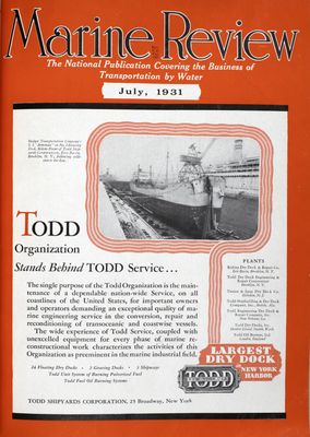 Marine Review (Cleveland, OH), July 1931