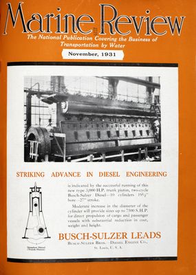 Marine Review (Cleveland, OH), November 1931