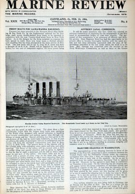 Marine Review (Cleveland, OH), 25 Feb 1904